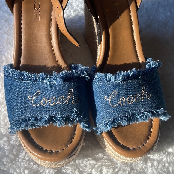 Coach wedge sandals - Picture 4 of 4